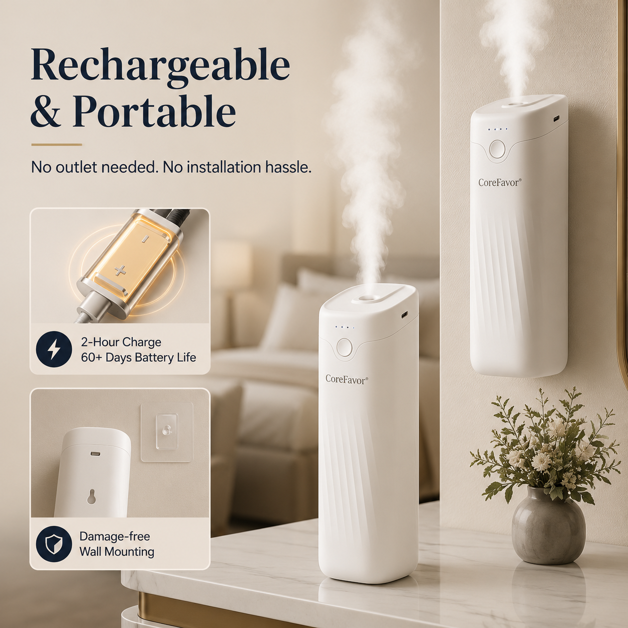 Waterless Oil Diffuser