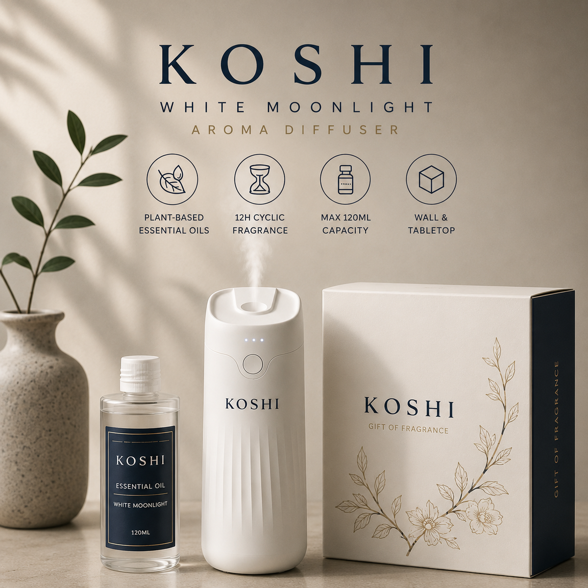 Waterless Oil Diffuser